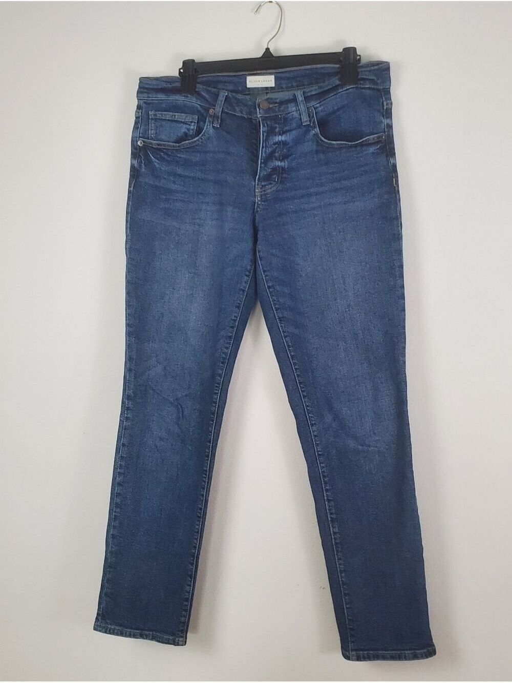 Oliver Logan Midwash Blue Jeans Button Fly Womens Size 28 Cotton Blend - Picture 2 of 12